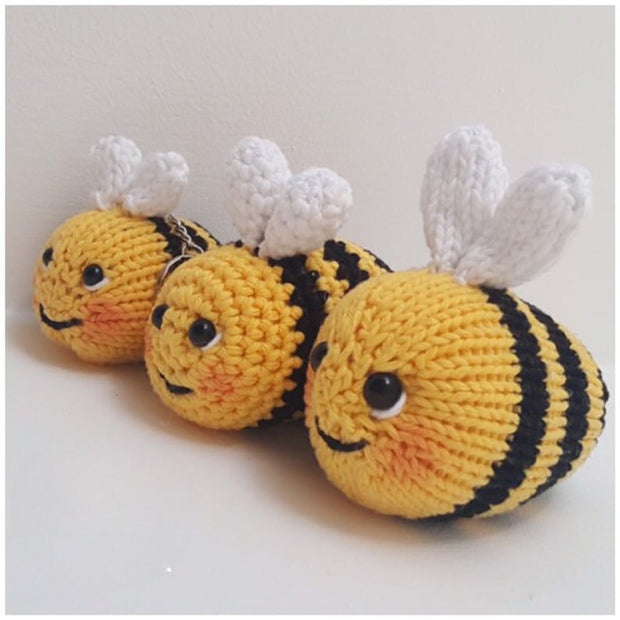 SWC Mini and Baby Bee Knitting Patterns