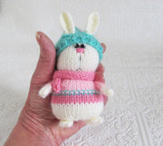 Adorable Knit Armigurumi Bunny