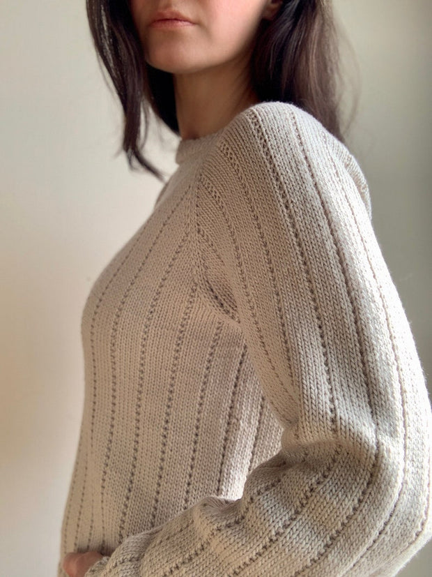 Weekend Glow Sweater Knitting Pattern