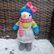 Crystal The Snowgirl Knitting Pattern