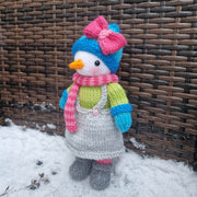 Crystal The Snowgirl Knitting Pattern