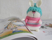 Adorable Knit Armigurumi Bunny