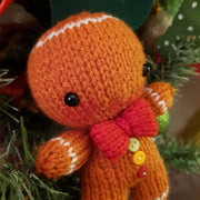 Christmas Gingerbread Man Knitting Pattern