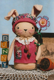 Bonnet Bunny and Her Flower Pattern .