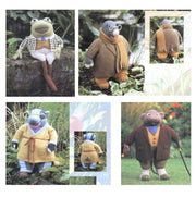 Vintage Wind in the Willows Knitting Pattern .