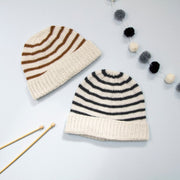 Baby and Toddler Beanie Knitting Pattern.