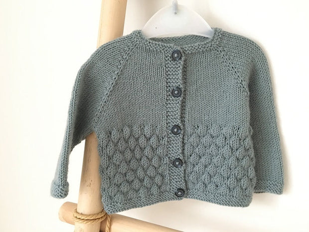 Baby Cardigan Knitting Pattern