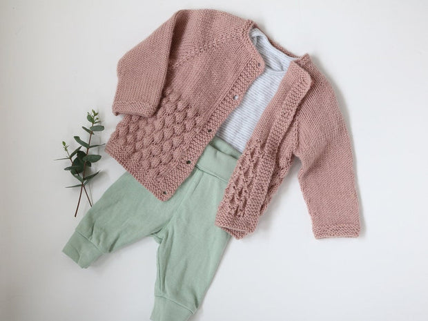 Baby Cardigan Knitting Pattern