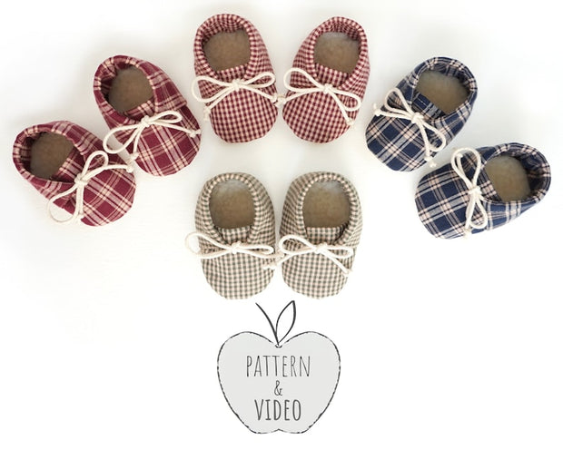 Baby Shoes Sewing Pattern Download