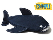 Tutorial and Pattern Pencil Case Whale Shark