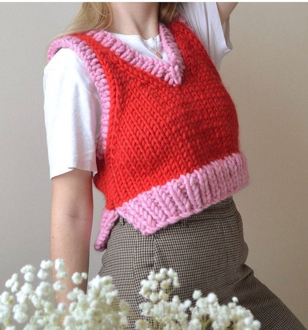 Vicky's Vest - Knitting Pattern