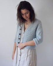 Boston Cardigan knitting design pattern