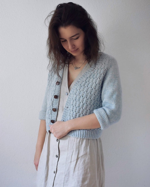 Boston Cardigan knitting design pattern