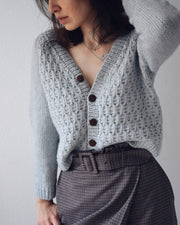 Boston Cardigan knitting design pattern