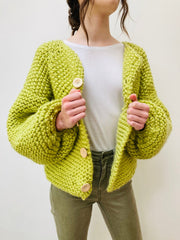 Super chunky knit cardigan pattern