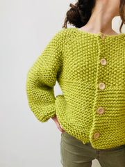 Super chunky knit cardigan pattern