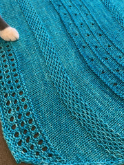 Beach Breeze shawl knitting pattern