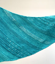 Beach Breeze shawl knitting pattern