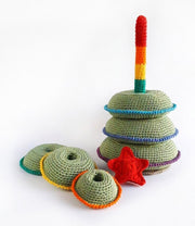 Stacking Christmas tree crochet pattern