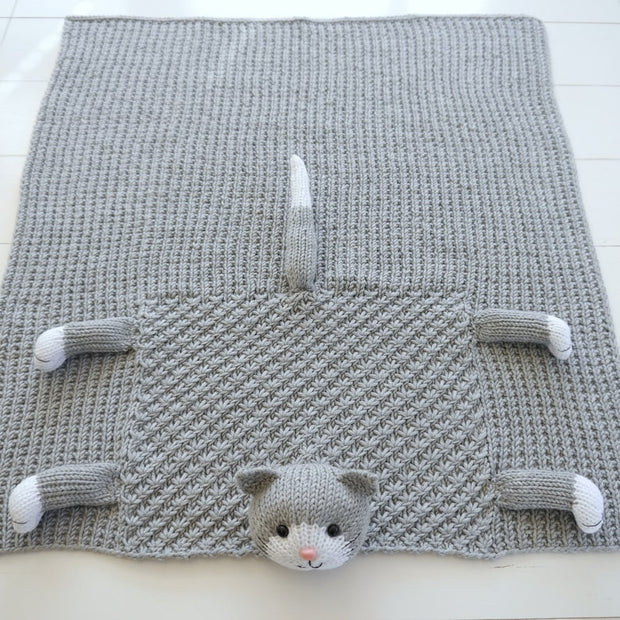 252E – Knitted Baby Blanket MIEZI