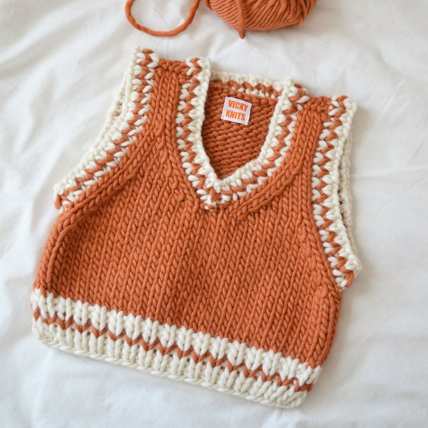 Vicky's Vest - Knitting Pattern