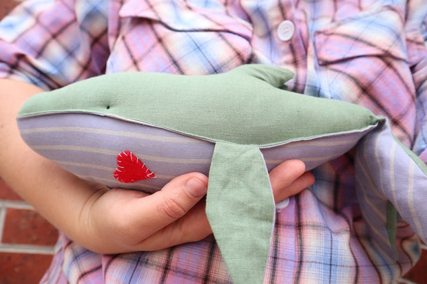 3 sizes PDF Whale Pattern