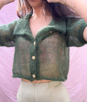 Boxy Cardigan Mohair Edition Knitted Pattern