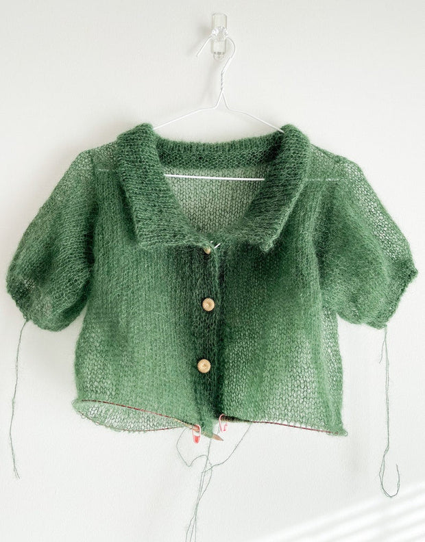 Boxy Cardigan Mohair Edition Knitted Pattern