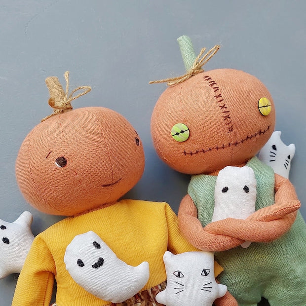 2-in-1 Pumpkin boy and girl sewing pattern