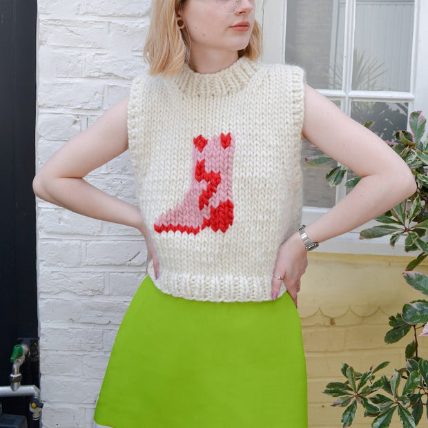 Wild Vest - Knitting Pattern