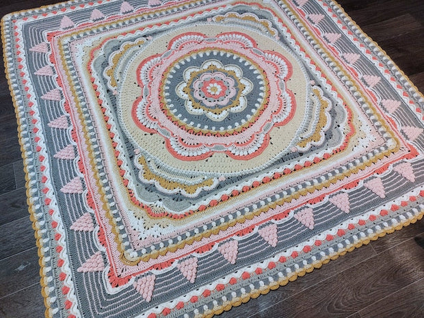 VIBES blanket pattern