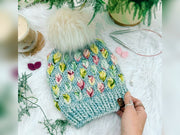 A New Leaf Beanie Knitting Pattern