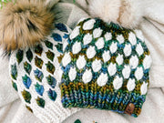 A New Leaf Beanie Knitting Pattern