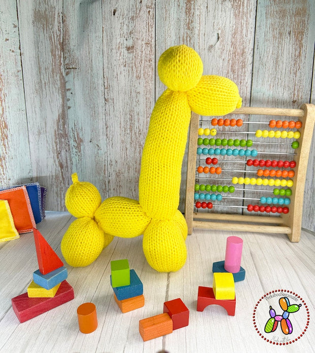 Balloon Giraffe with Our Exclusive Pattern!