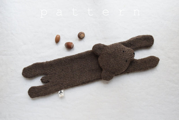 Bear knitting pattern