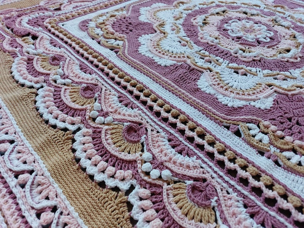 Blooming Joy Crochet Blanket Pattern