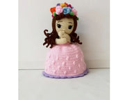 Toy Knitting Patterns - Flower Princess Knitting Doll