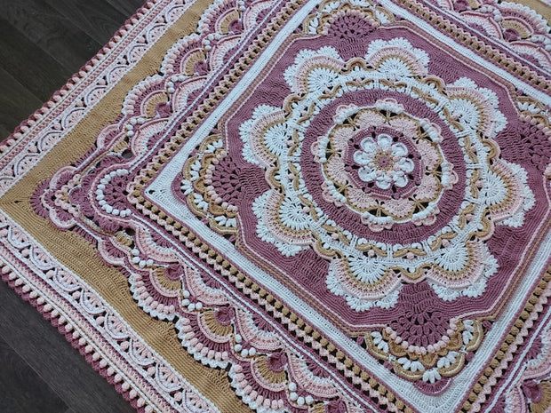 Blooming Joy Crochet Blanket Pattern