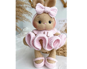 Your Own Personalized Ballerina Bunny - Crochet Pattern