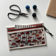 Stylish Vinyl Zipper Pouch