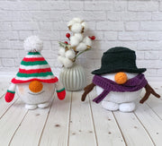 Snowman Gnome Knitted Pattern