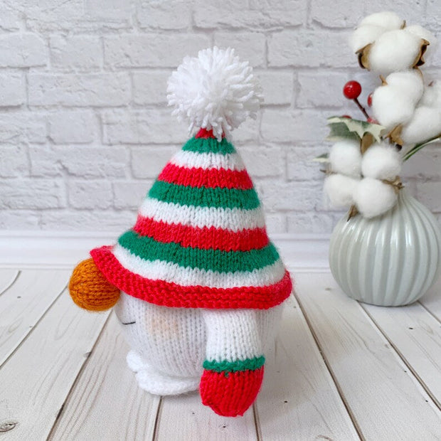 Snowman Gnome Knitted Pattern