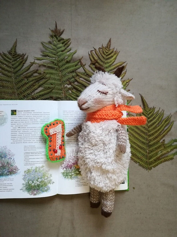 Toy Knitting Patterns -Knit goat