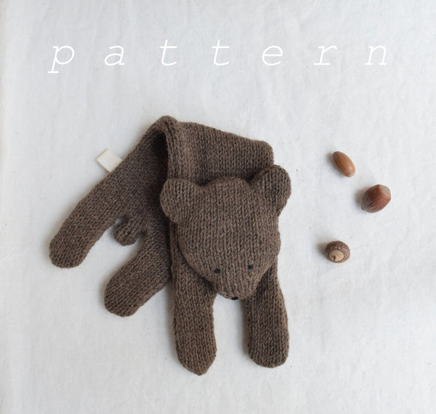 Bear knitting pattern