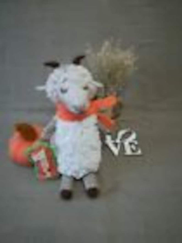 Toy Knitting Patterns -Knit goat