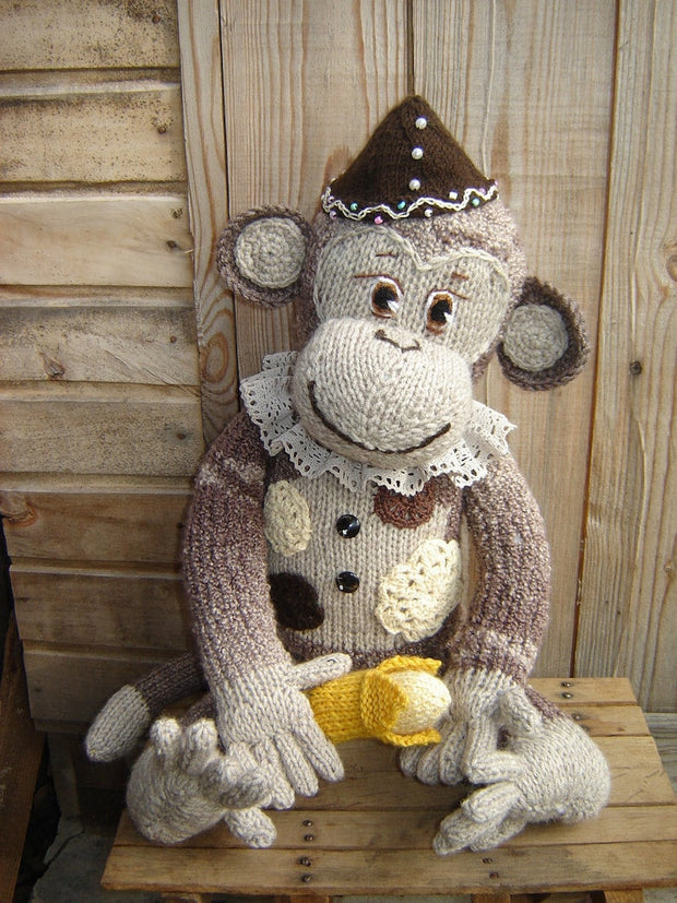 Toy Knitting Patterns - Knit a vintage-style plush