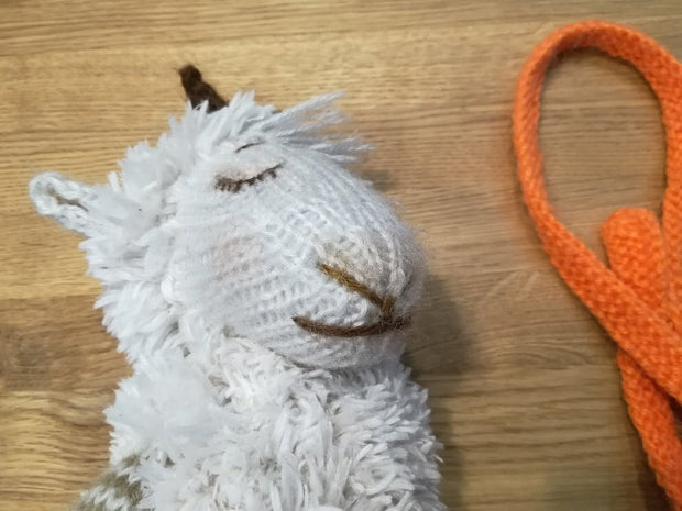 Toy Knitting Patterns -Knit goat