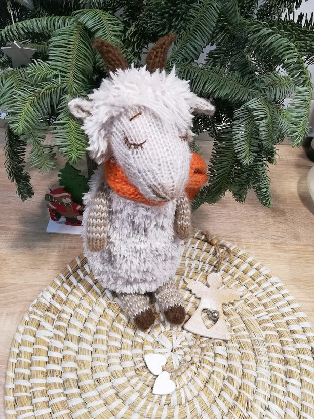 Toy Knitting Patterns -Knit goat