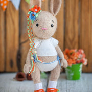 Adorable knitted bunny