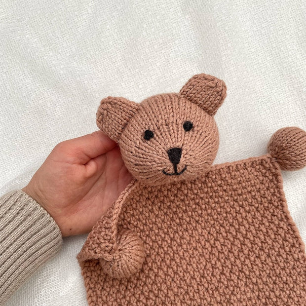 Bear baby comforter KNITTING PATTERN